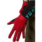 Fox Defend D30 Full Finger Cycling Gloves - Red
