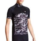 Dare2B Stay The Course Short Sleeve Mens Cycling Jersey - Black - L Regular