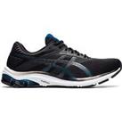 Asics Gel Flux 6 Mens Running Shoes Trainers Jogging Sports Breathable - Black