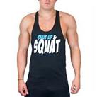 Corex Fitness Mens Shut Up And Squat Stringer Training Vest Gym Vests