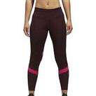 adidas Womens How We Do 7/8 Long Running Tights - Red