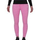 More Mile Heather Girls Training Tights Pink Exercise Sports Workout Ages 7-16 - UK Size Regular