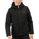 Regatta Spyra II Reversible Junior Full Zip Hooded Insulated Jacket - Black