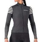 Castelli Autunno Long Sleeve Womens Cycling Jersey - Grey - XL Regular