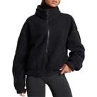 Gymshark Sherpa Womens Jacket - Black - S Regular
