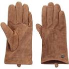 Barts Womens Christina Suede Leather Gloves Outdoor - Brown
