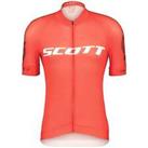 Scott Mens RC Pro Short Sleeve Cycling Jersey Tops - Red - 2XL Regular