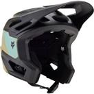 Fox Unisex Dropframe Pro MTB Full Face Cycling Helmet - Brown