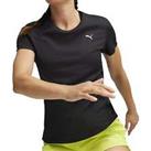 Puma Womens Run Favourite Velocity Short Sleeve Running Top - Black
