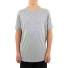 More Mile Marl Boys Short Sleeve Running Top Grey Kids Stylish Sports T-Shirt - UK Size Regular