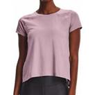Under Armour Iso-Chill Short Sleeve Womens Running Top - Pink