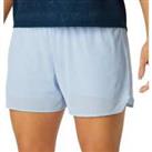 Asics Womens 3.5 Inch Ventilate 2 In 1 Running Shorts - Blue