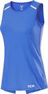 TCA Womens Crossback Cooling Training Vest Tank Top Gym Workout High Neck - Blue - XS Regular