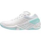 Mizuno Womens Wave Stealth Neo Netball Shoes Trainers Lightweight - White
