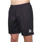 More Mile Mens Weather Proof Running Shorts Black Water Repellent Sports Short