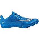 Saucony Mens Spitfire 4 Running Sprint Spikes Shoes Trainers Blue UK 7-12