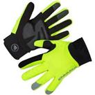 Endura Strike Full Finger Cycling Gloves - Yellow