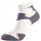 1000 Mile Womens Fusion Running Anklet Socks - White