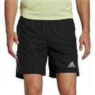 adidas Mens Own The Run 5 Inch Running Shorts - Black