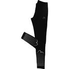 More Mile Girls Running Tights Black Stylish Exercise Sports Training Tight Kids