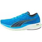 Puma Mens Deviate Nitro Wildwash Running Shoes Trainers Lace Up Low Top - Blue