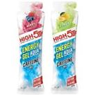 High 5 Energy Gel Aqua Caffeine Vegan Sports Nutrition Supplement Exercise Run