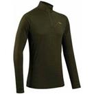More Mile Mens Half Zip Training Top Long Sleeve Sports Fitness Running Jersey