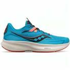 Saucony Womens Ride 15 Running Shoes Trainers Jogging Sports Comfort - Blue