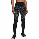 Under Armour OutRun The Cold Womens Long Running Tights - Black - S Regular