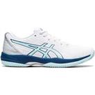Asics Womens Solution Swift FF Clay Court Shoes Trainers Tennis Sports - White