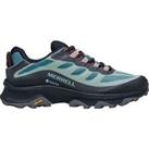 Merrell Womens Moab Speed GORE-TEX Walking Shoes Trainers Outdoor Hiking - Blue