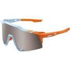 100% Speedcraft Two Tone Sunglasses With HiPER Silver Lens Cycling