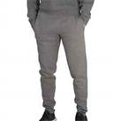 More Mile Vibe Fleece Mens Joggers Grey Sweatpants Gym Training Trousers - UK Size Regular