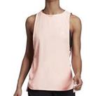 adidas Womens 25-7 Training Vest Tank Sleeveless Top - Pink