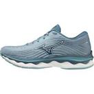 Mizuno Wave Sky 6 Womens Running Shoes Trainers Jogging Sports Breathable - Blue