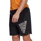 adidas Mens Badge Of Sport 7 Inch Training Shorts Gym - Black