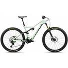 Orbea Mens Rise M10 Electric Carbon Mountain Bike 2022 Cycling E-Mountain White