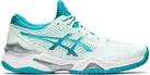 Asics Womens Court FF 2 Tennis Shoes Trainers Comfort Durable Lace Up - Green