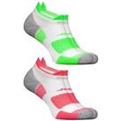 Sub Sports Elite R360 (2 Pack) Running Socks Sports Gym Jogging - White