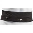 Ultimate Performance Fit Belt Black Zipped Pocket Waist Bag Gym Training Running
