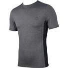 More Mile Mens Warrior Training Top Short Sleeve T-Shirt Gym Workout Sports Tee