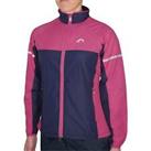 More Mile Wind Water Resistant Select Woven Womens Running Jacket Navy - UK Size Regular