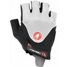 Castelli Arenbery Gel 2 Fingerless Cycling Gloves - White