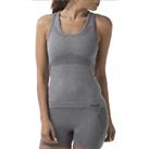 Sub Sports Womens SubAir Seamless Tank Top Sport Vest Grey Exercise Workout Yoga - Alpha sizes Regul
