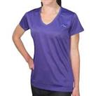 More Mile M-Tech Girls Short Sleeve Running Top Purple Sports T-Shirt 7-16 Ages - UK Size Regular