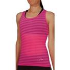 More Mile Womens Breathe Training Vest Pink Ultra Lightweight Seamless Tank Top