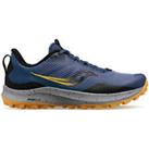 Saucony Womens Peregrine 12 Trail Running Shoes Trainers Jogging Sports - Blue