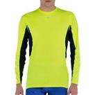 Mizuno Mens Breath Thermo Mid Weight Long Sleeve Running Top