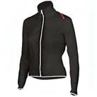 Sportful Womens Hot Pack 4 Cycling Jacket Black Reflective Windproof Lightweight