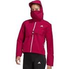 adidas Womens Wind.RDY Running Jacket - Pink - UK Size Regular